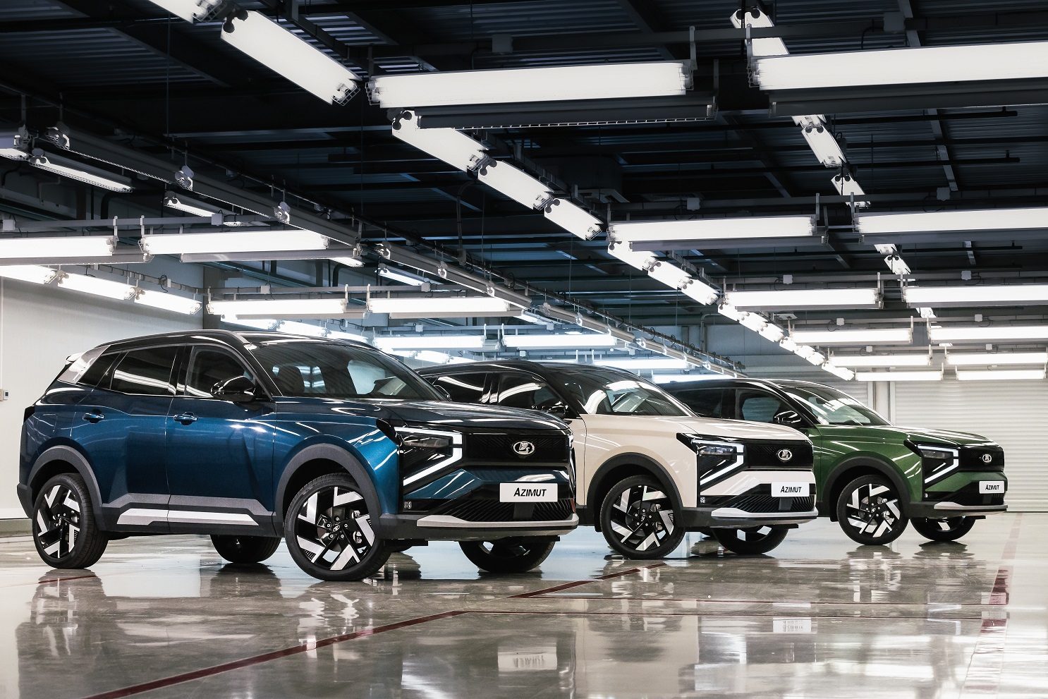 LADA AZIMUT: СТАРТ СЕРИЙНОГО ПРОИЗВОДСТВА LADA AZIMUT: СТАРТ СЕРИЙНОГО ПРОИЗВОДСТВА